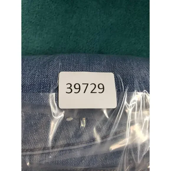 American Eagle Jeans Size 2 Womens Blue Stretch Distressed High Rise Jegging - Picture 14 of 14